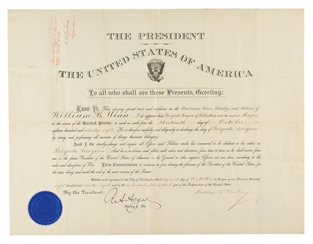 Lot #49 William McKinley Document Signed as President - Image 1