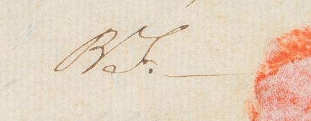 Lot #75 Benjamin Franklin Autograph Letter Signed - Image 2