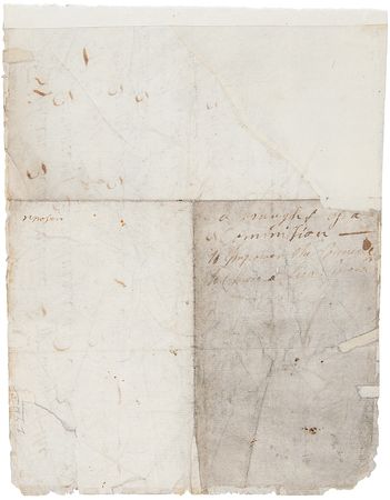 Lot #88 William Penn Partial Document Signed - Image 3