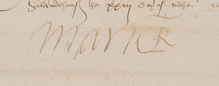 Lot #131 Mary, Queen of Scots Letter Signed - Image 2