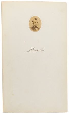 Lot #10 Abraham Lincoln, U.S. Grant, George A. Custer, and Civil War Figures Signed Autograph Album - Image 1