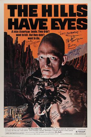 Lot #576 The Hills Have Eyes Multi-Signed Poster - Image 1