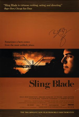 Lot #627 Billy Bob Thornton Signed Poster - Image 1