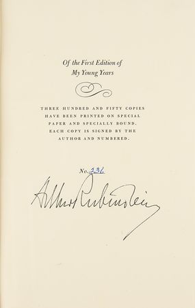 Lot #450 Arthur Rubinstein Signed Book - Image 2