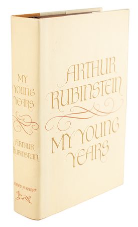 Lot #450 Arthur Rubinstein Signed Book - Image 3