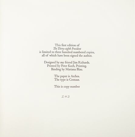 Lot #41 Gerald Ford Signed Book - Image 4