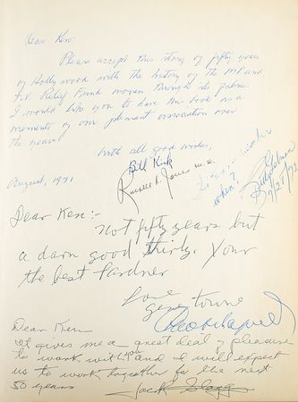 Lot #577 Hollywood Multi-Signed Book - Image 3