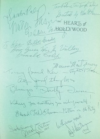 Lot #577 Hollywood Multi-Signed Book - Image 5