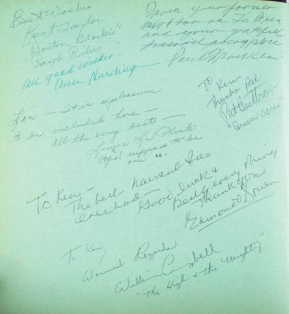Lot #577 Hollywood Multi-Signed Book - Image 6