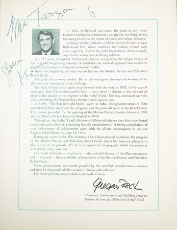 Lot #577 Hollywood Multi-Signed Book - Image 9