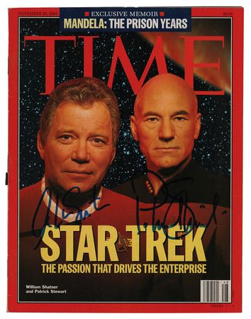 Lot #616 Star Trek: William Shatner and Patrick