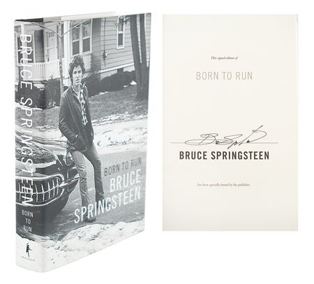 Lot #501 Bruce Springsteen Signed Book - Image 1