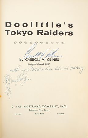 Lot #236 Doolittle's Raiders Multi-Signed Book - Image 3