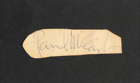 Lot #436 Beatles Signatures (1963) - Image 4