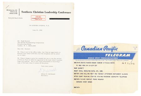 Lot #91 Martin Luther King, Jr. Signature - Image 6