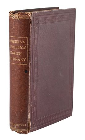 Lot #335 Agatha Christie: Personal dictionary used by the best-selling fiction writer of all time—