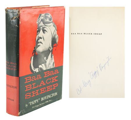 Lot #232 Pappy Boyington Signed Book - Image 1