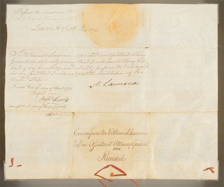 Lot #99 John Jay Document Signed - Image 4