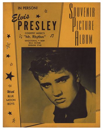 Lot #495 Elvis Presley 1956 'Souvenir Picture Album' Concert Program  - Image 1