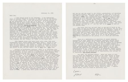 Lot #337 Philip K. Dick: 