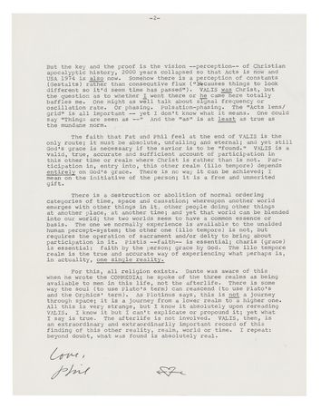 Lot #337 Philip K. Dick: 