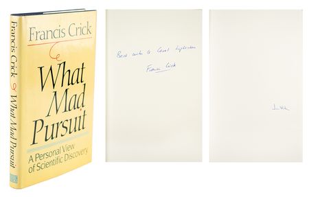 Lot #156 DNA: Watson and Crick Signed Book - Image 1