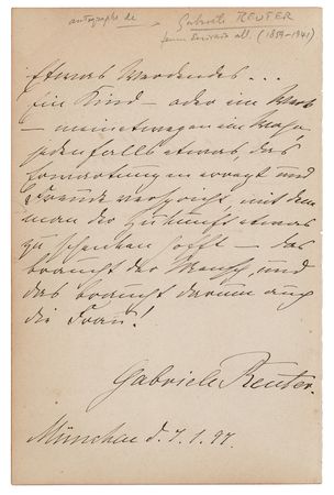 Lot #107 Guglielmo Marconi Signature - Image 2