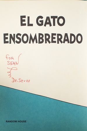 Lot #364 Dr. Seuss Signed Book - Image 2