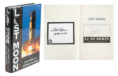 Lot #288 Apollo 13: Lovell and Haise Signed Book - Image 1