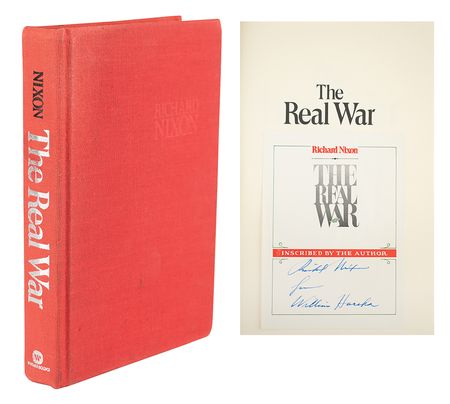 Lot #56 Richard Nixon Signed Book - Image 1