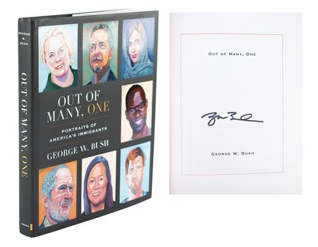 Lot #32 George W. Bush Signed Book - Image 1