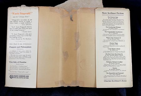 Lot #344 F. Scott Fitzgerald Signed First Edition of The Beautiful and Damned - Image 8