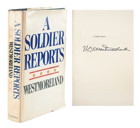 Lot #248 William Westmoreland (3) Signed Items - Image 1