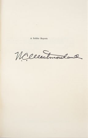 Lot #248 William Westmoreland (3) Signed Items - Image 2
