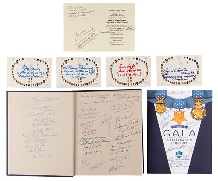 Lot #240 Medal of Honor Recipients (50+) Group Lot