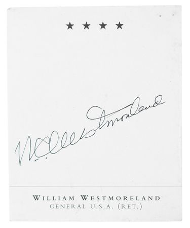 Lot #246 Vietnam War: William Westmoreland and U.S. Grant Sharp, Jr. Signed Book - Image 5