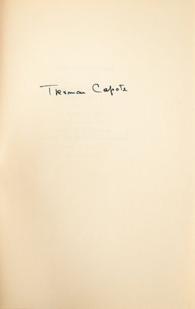 Lot #334 Truman Capote Signed Book - Image 2