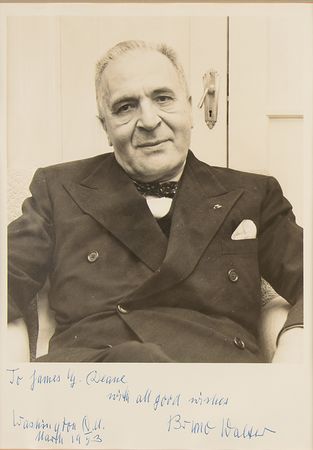 Lot #452 Bruno Walter Signed Photograph - Image 1