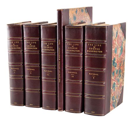 Lot #253 John Marshall: The Life of George Washington (Six Volumes with Atlas) - Image 1