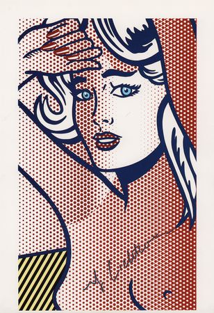 Lot #316 Roy Lichtenstein Signed Promo Print -