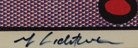 Lot #315 Roy Lichtenstein Signed Poster - 'As I Opened Fire' - Image 2