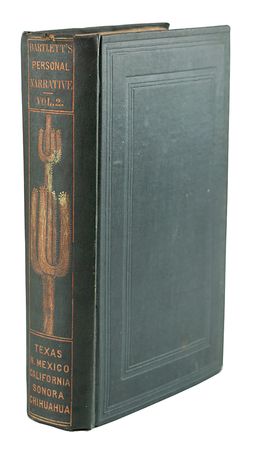 Lot #257 John Russell Bartlett: Personal Narrative of Explorations and Incidents in Texas, New Mexico, California, Sonora, and Chihuahua (Vol. II) - Image 1