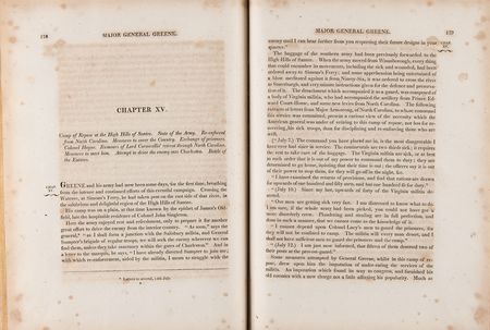 Lot #268 William Johnson: Sketches of the Life and Correspondence of Nathanael Greene - Image 8