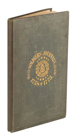 Lot #270 Lemuel Lyons and Samuel Haws: The Military Journals of Two Private Soldiers, 1758-1775 Book - Image 1