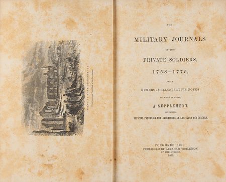 Lot #270 Lemuel Lyons and Samuel Haws: The Military Journals of Two Private Soldiers, 1758-1775 Book - Image 2