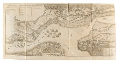 Lot #252 Thomas Mante: The History of the Late War in North-America: First edition of Mante's History of the Late War in North-America, complete with its 18 engraved maps?the best contemporary account of the French and Indian War - Image 10