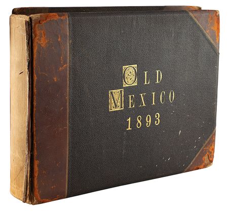 Lot #271 Mayo & Weed: Old Mexico 1893 Photo Album Book - Image 1