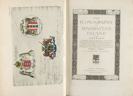 Lot #255 I. N. Phelps Stokes: The Iconography of Manhattan Island - Image 6