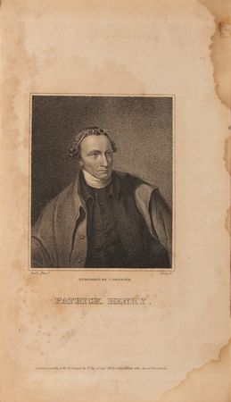 Lot #280 William Wirt: Sketches of the Life and Character of Patrick Henry Book - Image 2