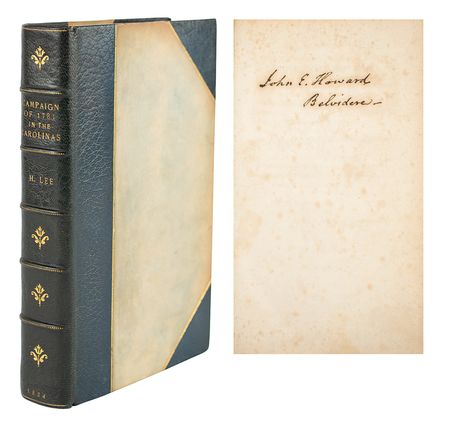 Lot #269 Henry Lee: The Campaign of 1781 in the Carolinas Book - Image 1